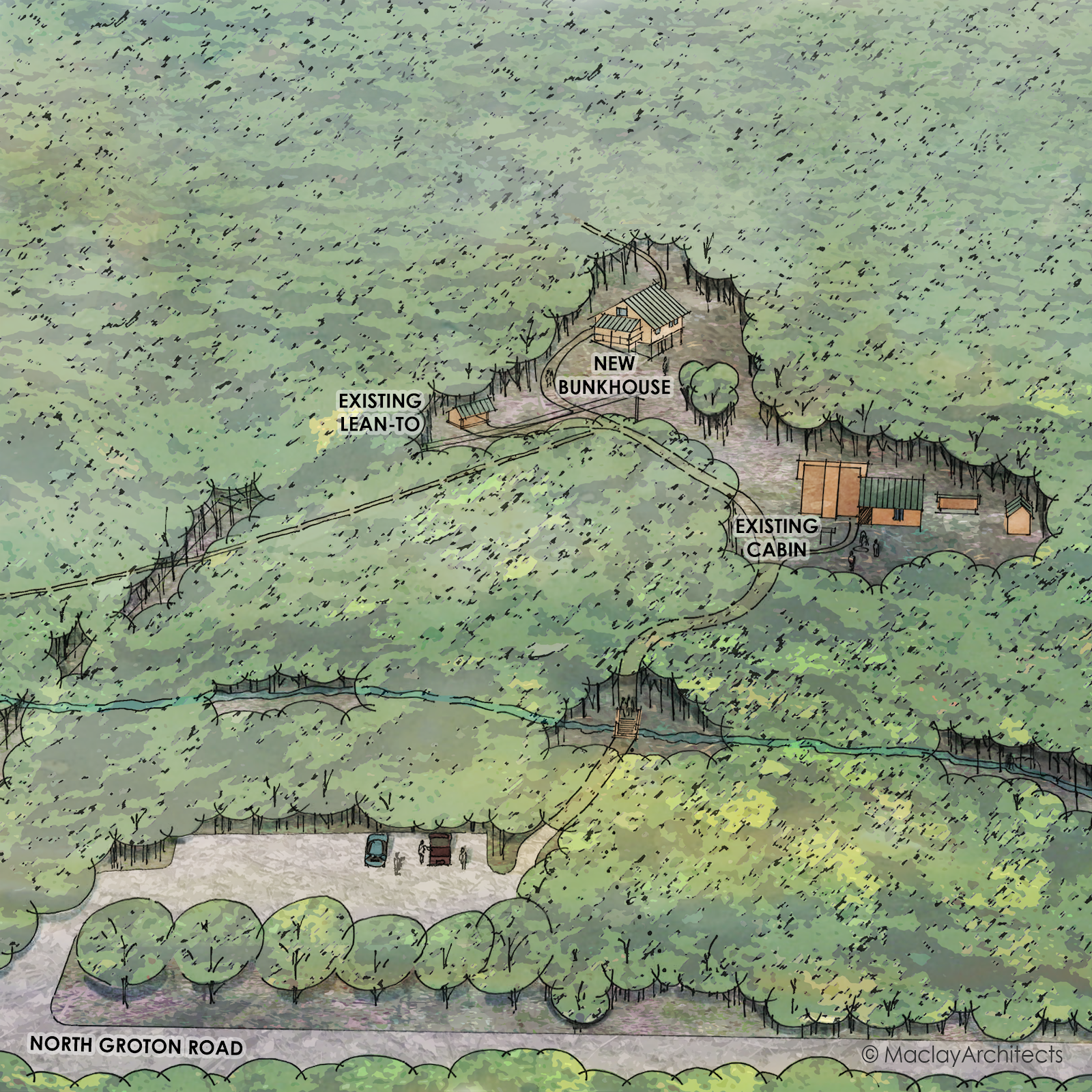 Bunkhouse site plan